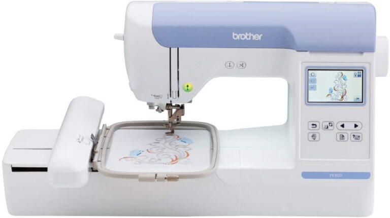 Brother PE800 Review – The Big Beast Of Embroidery!