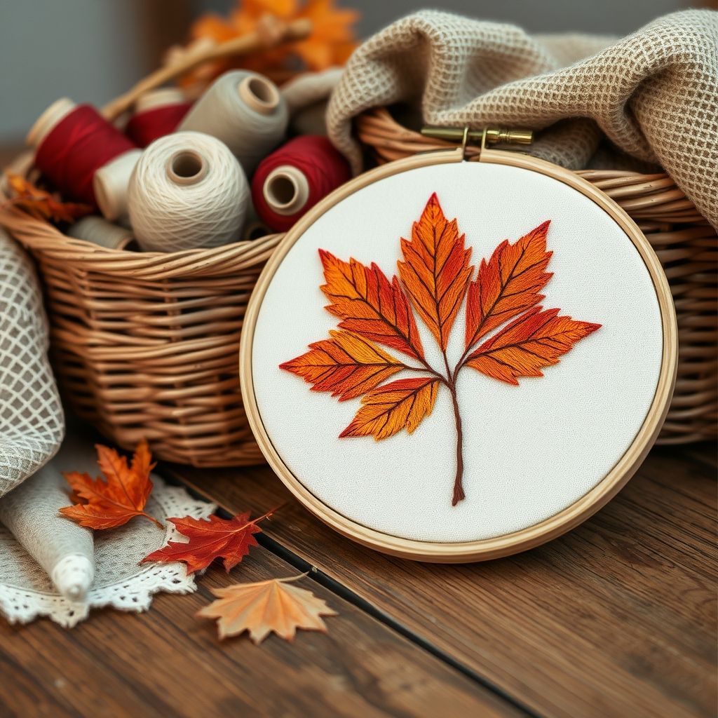 Autumn Harvest: Warm Hues and Rustic Textures