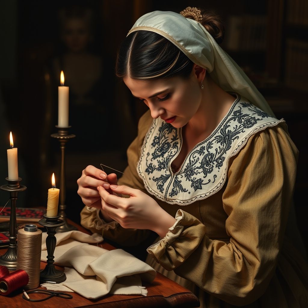 Blackwork: Monochrome Elegance from Tudor Times