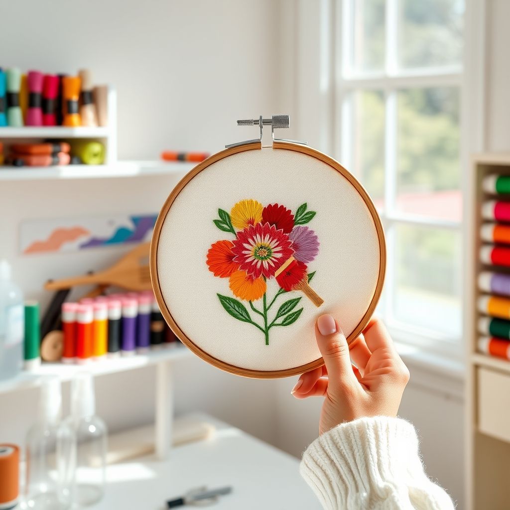 Caring for Your Embroidered Creations