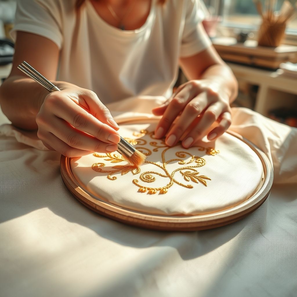 Caring for Your Goldwork Embroidered Pieces