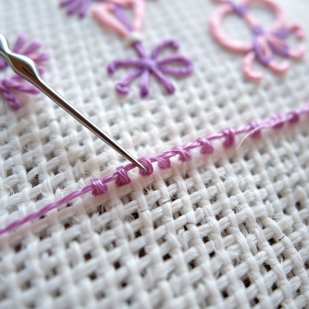 Chain Stitch: Defining Lines and Adding Texture