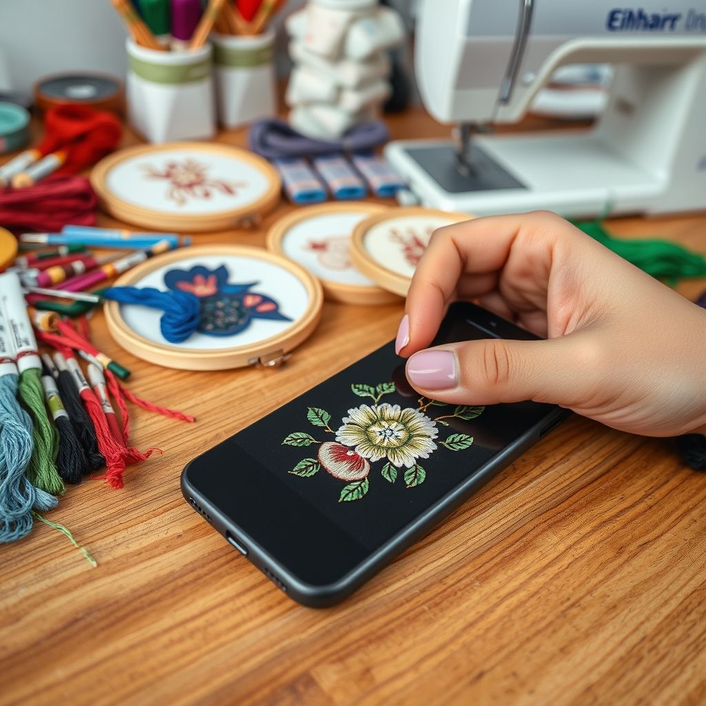 DIY Embroidered Phone Cases: A Creative Outlet
