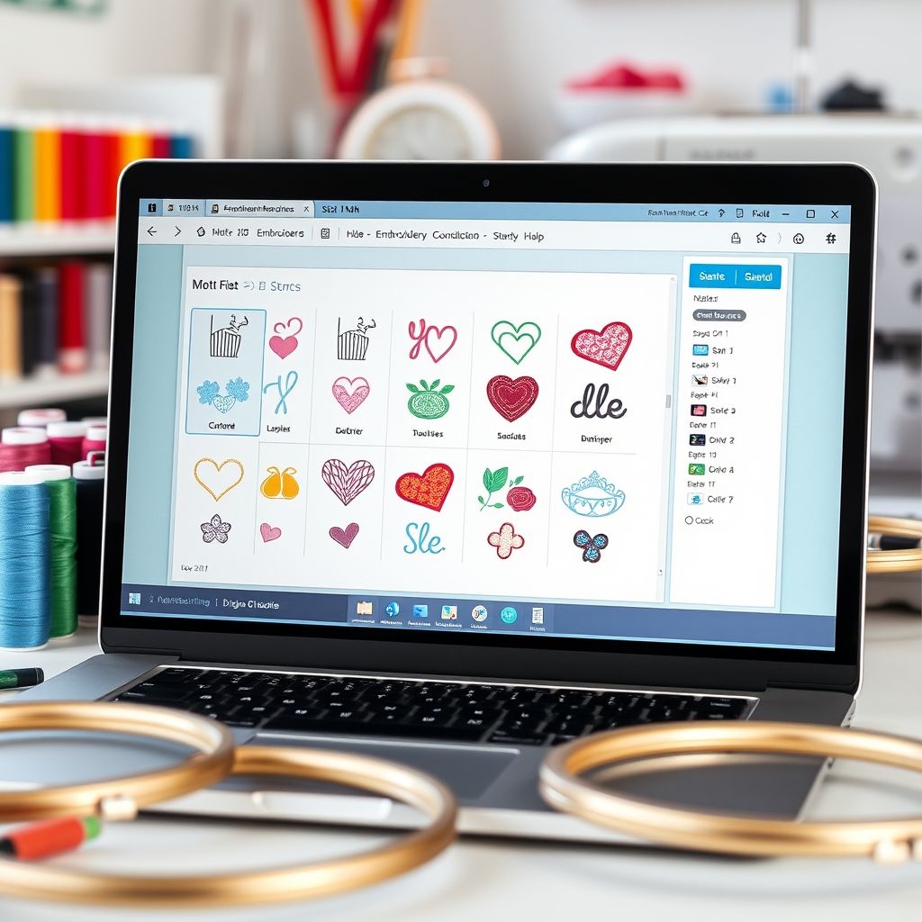 Digital Delights: Organizing Your Embroidery Files