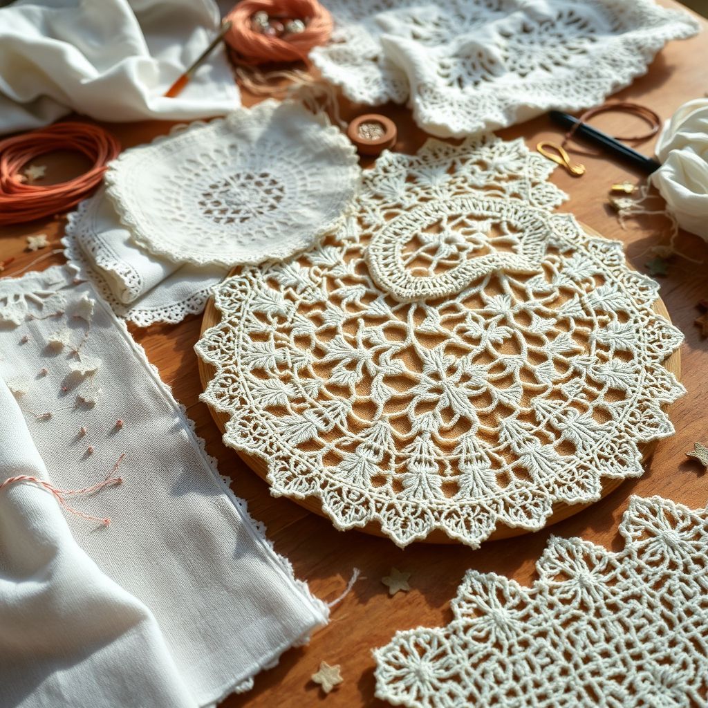 Drawn Thread Work vs. Other Openwork Techniques