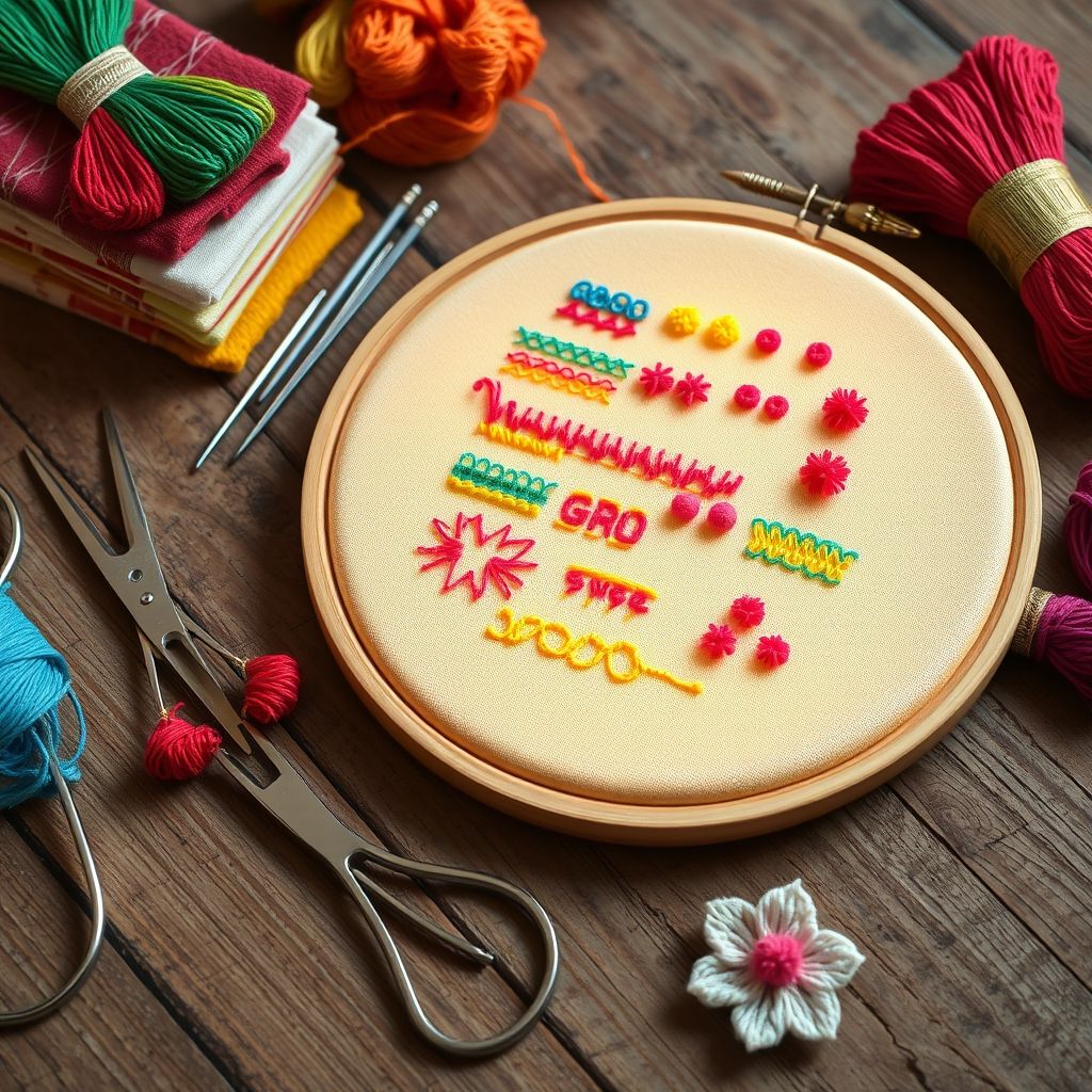 Essential Embroidery Stitches for Beginners