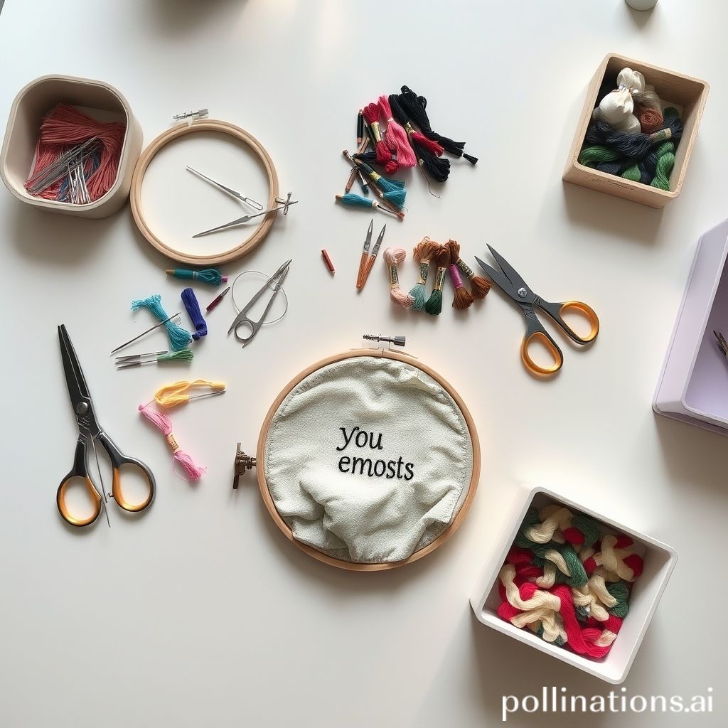 Essential Embroidery Tools and Supplies