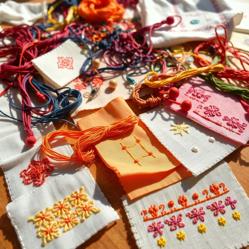Exploring Different Stitches and Patterns
