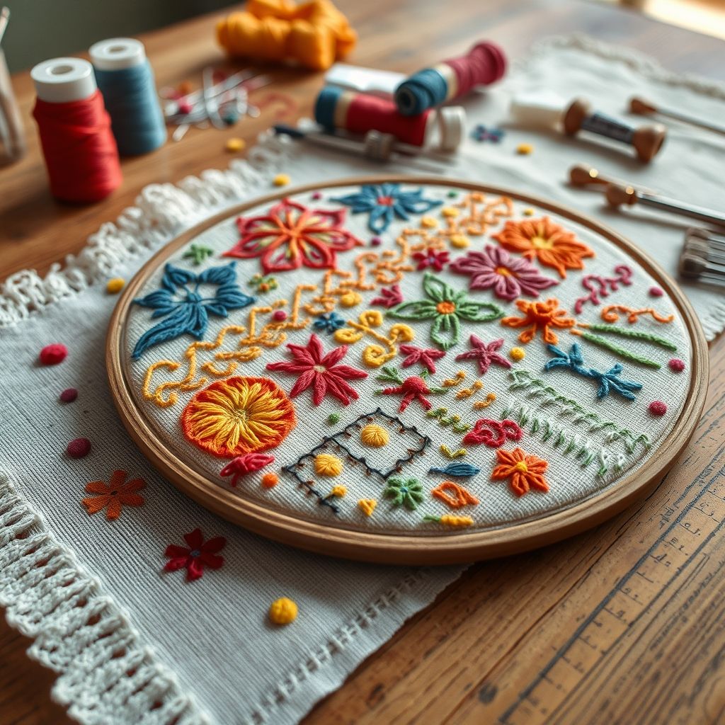 Exploring the Decorative Stitches