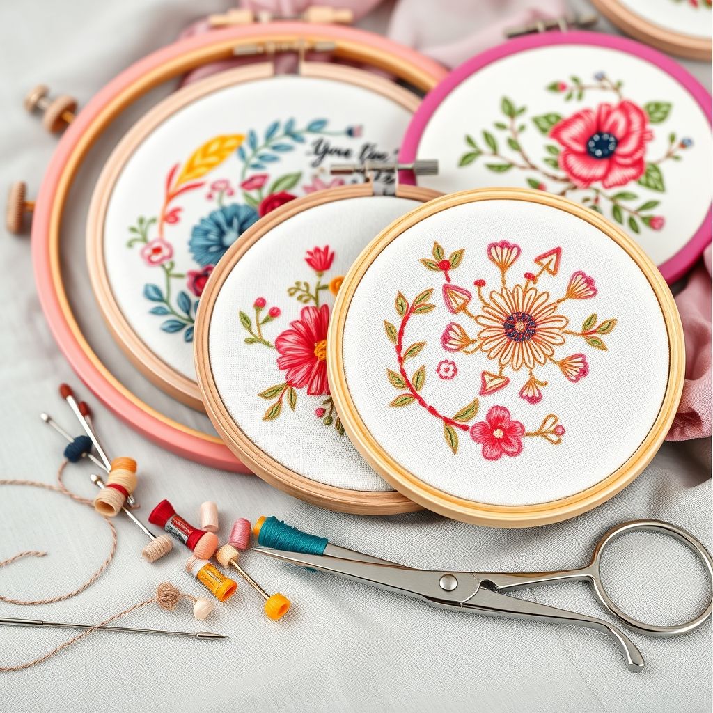 Flexi Embroidery Hoops: A Modern Innovation