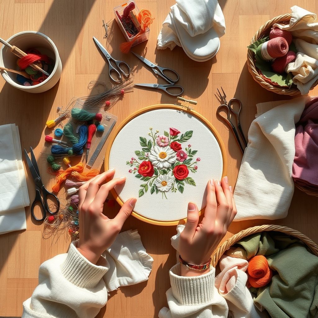 Gathering Your Crewel Work Essentials
