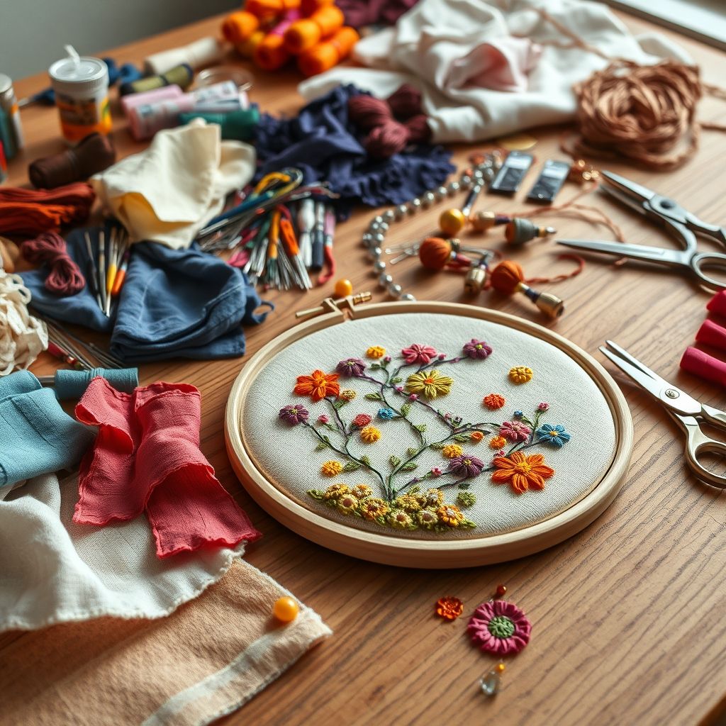 Gathering Your Essential Stumpwork Supplies