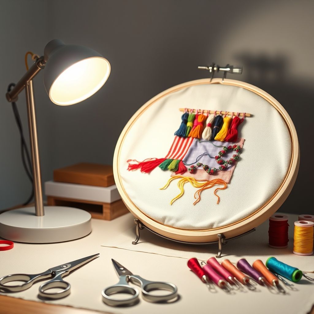 LED Lighting: A Modern Embroidery Essential