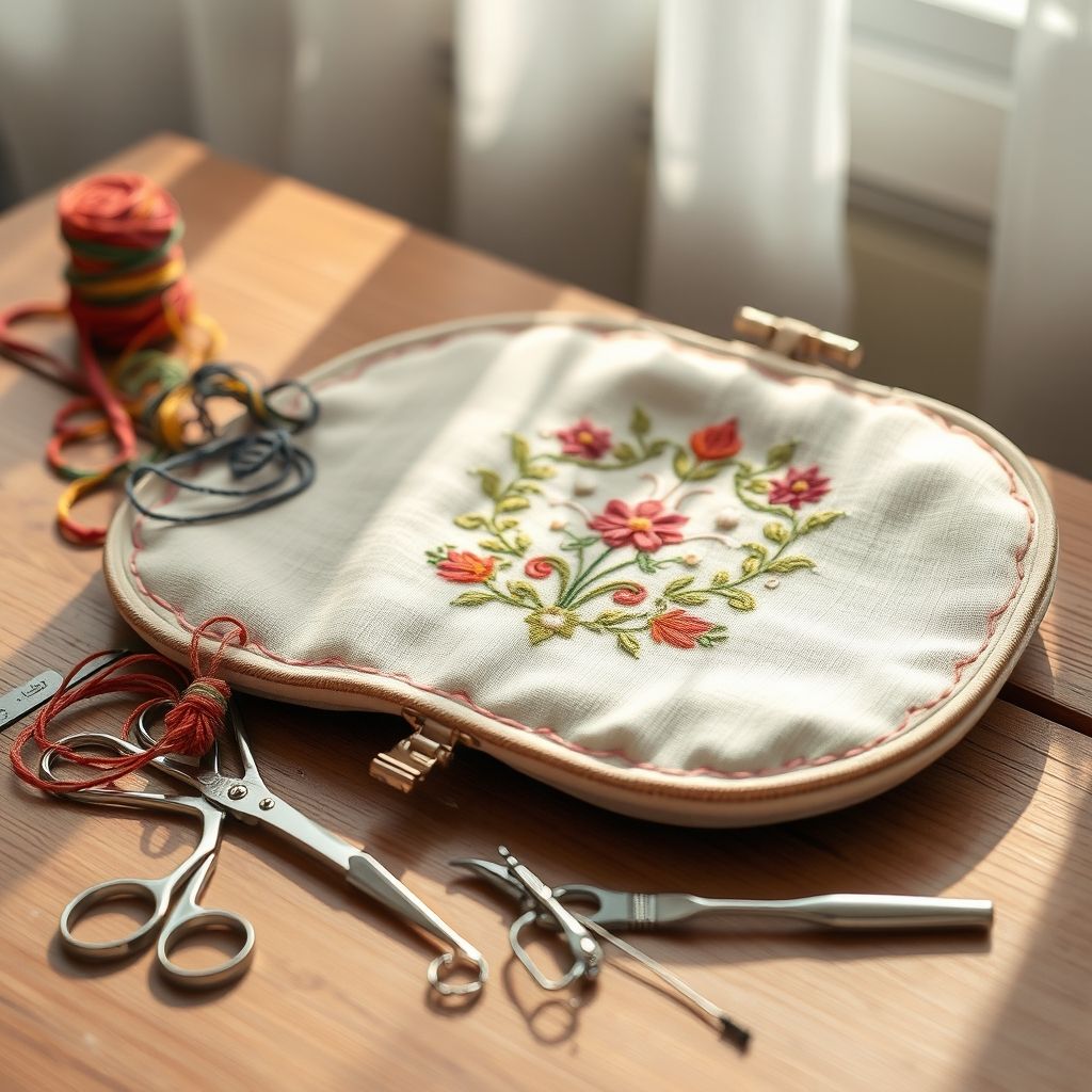 Maintaining and Caring for Your Embroidered Case