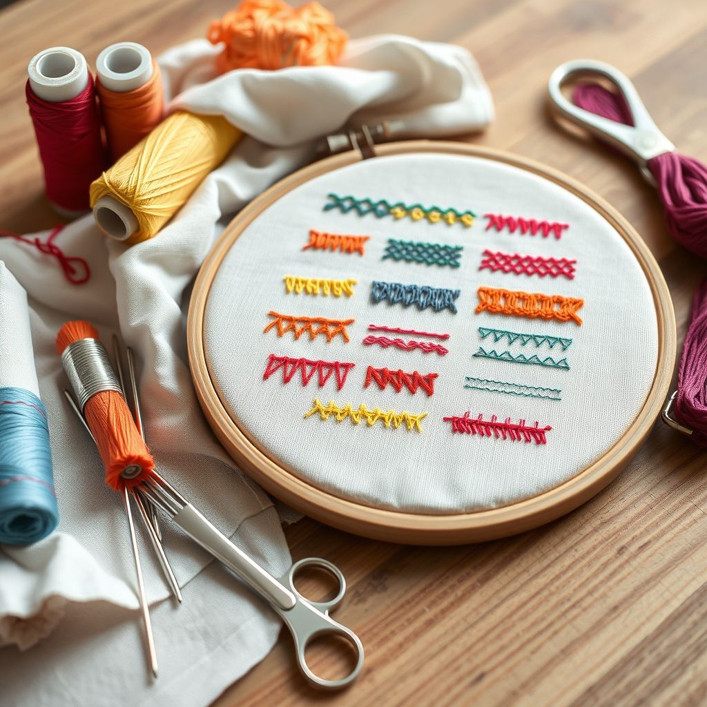 Mastering Basic Embroidery Stitches