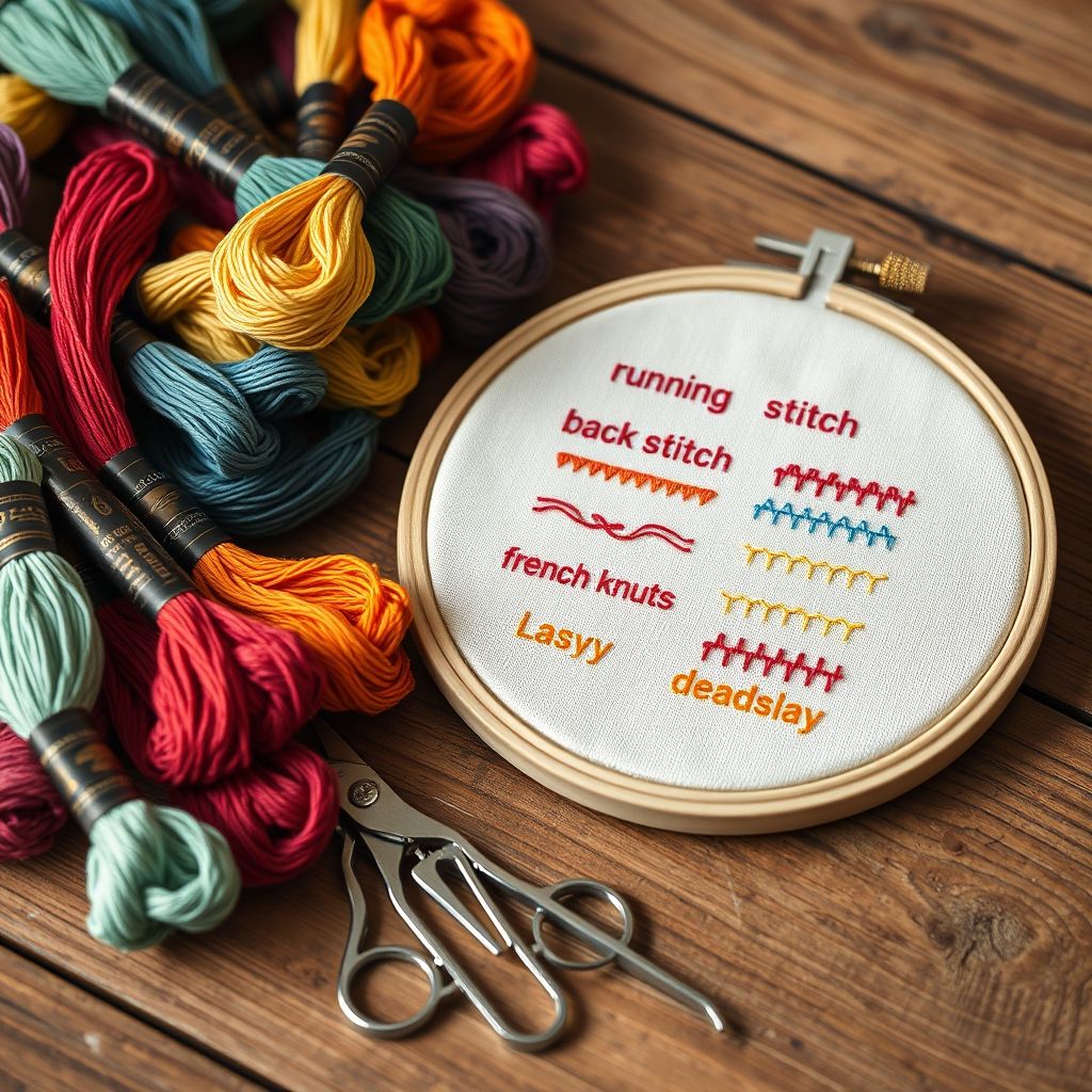 Mastering Basic Embroidery Stitches