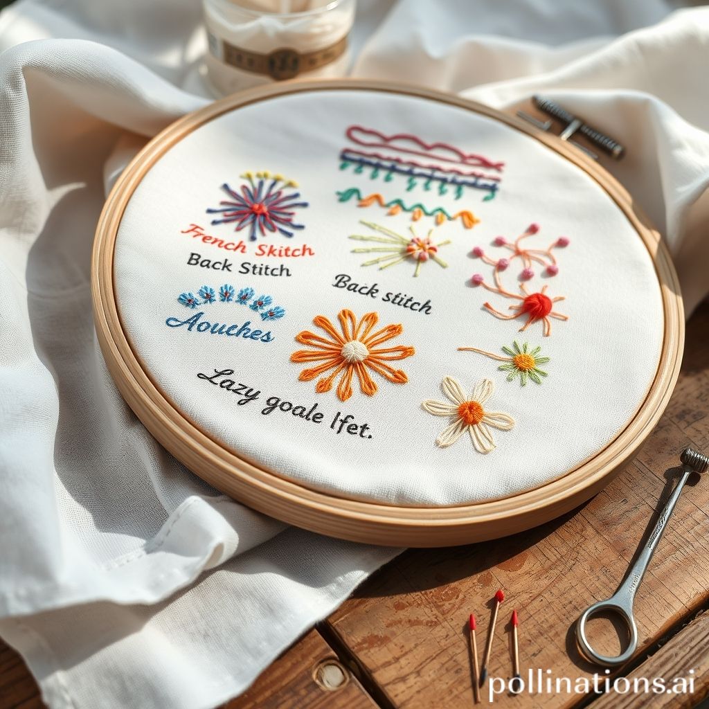 Mastering Basic Embroidery Stitches