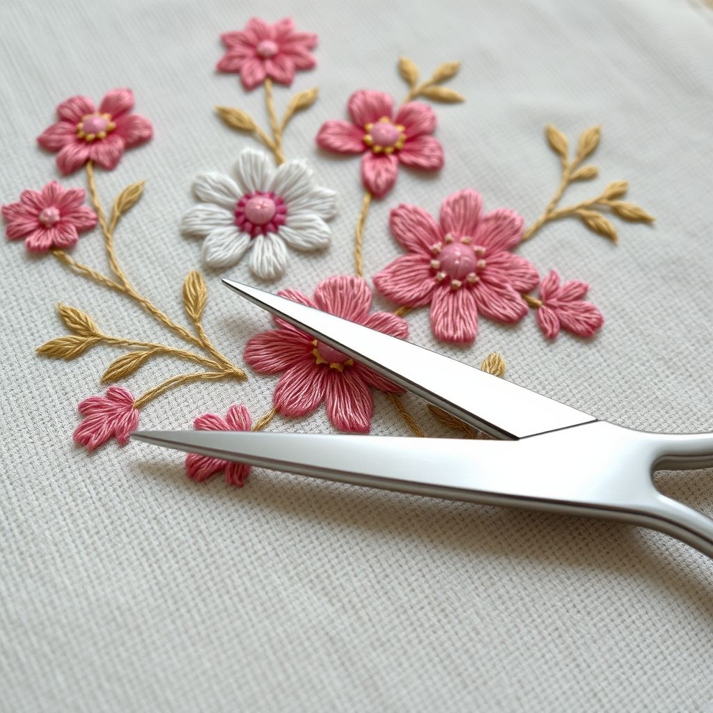 The Importance of Sharp Embroidery Scissors