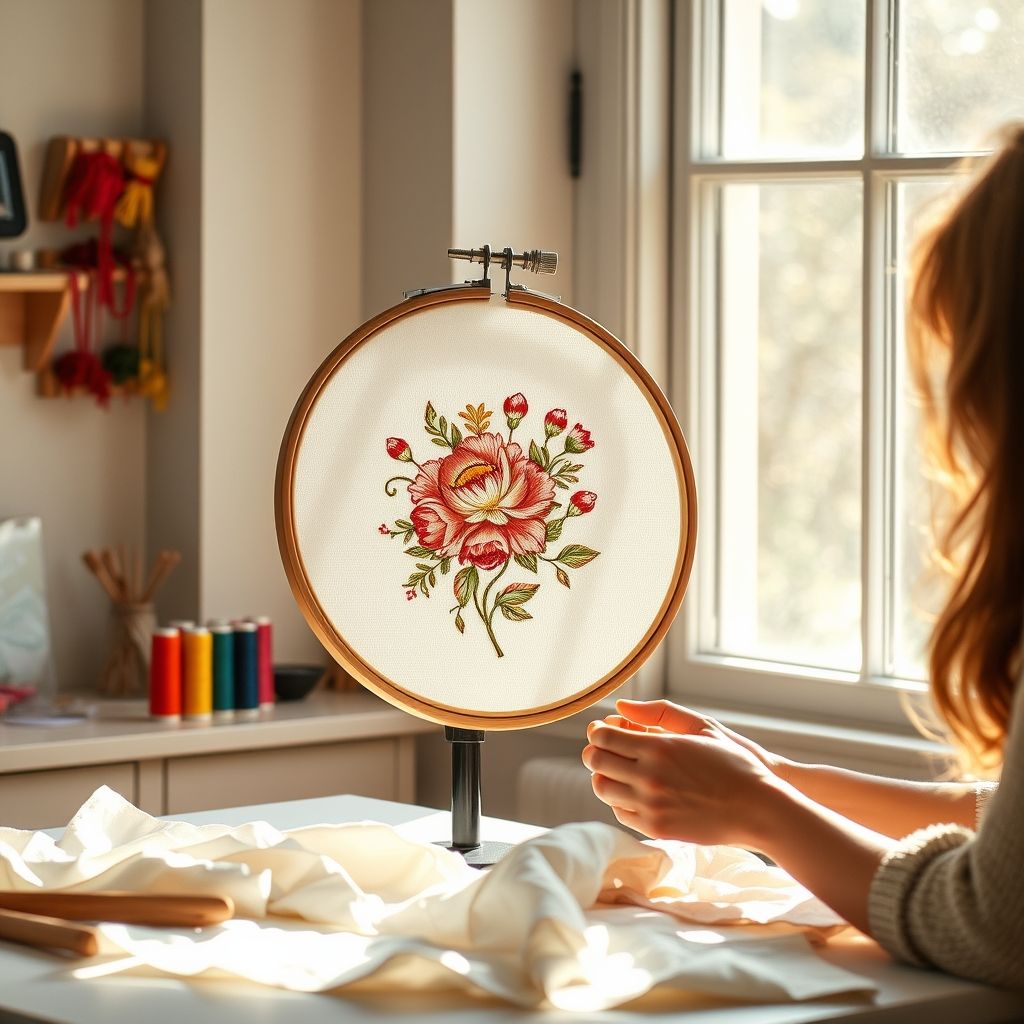 The Power of Natural Light for Embroidery