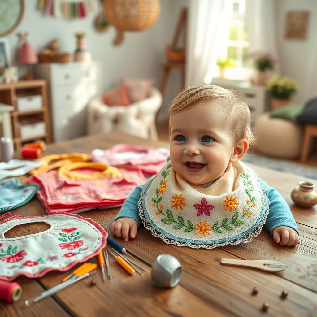 The Practical Perks of Embroidered Bibs