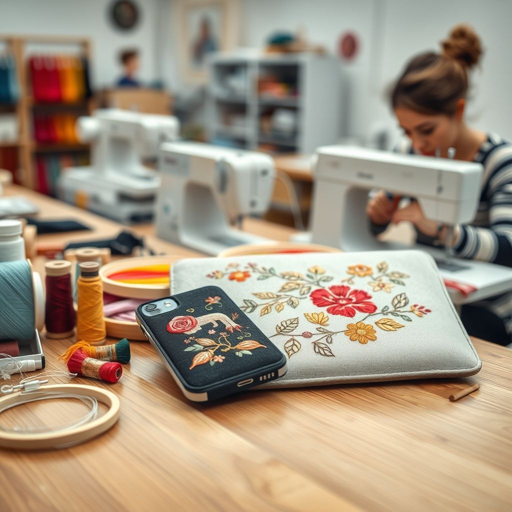 The Rise of Embroidered Tech Accessories