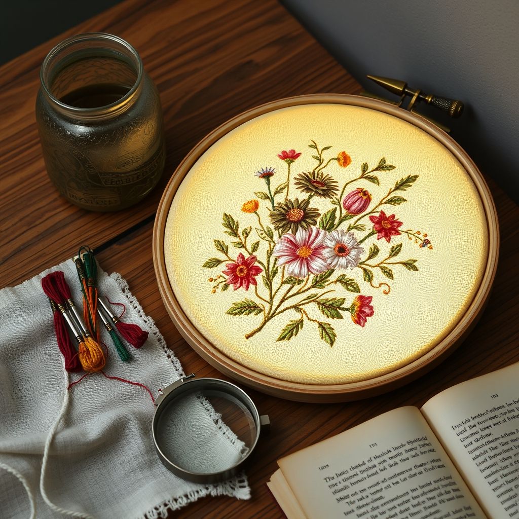 Tips and Tricks for Successful Crewel Work