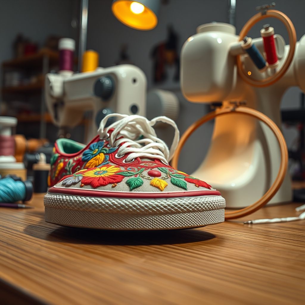 Tips and Tricks for Successful Sneaker Embroidery