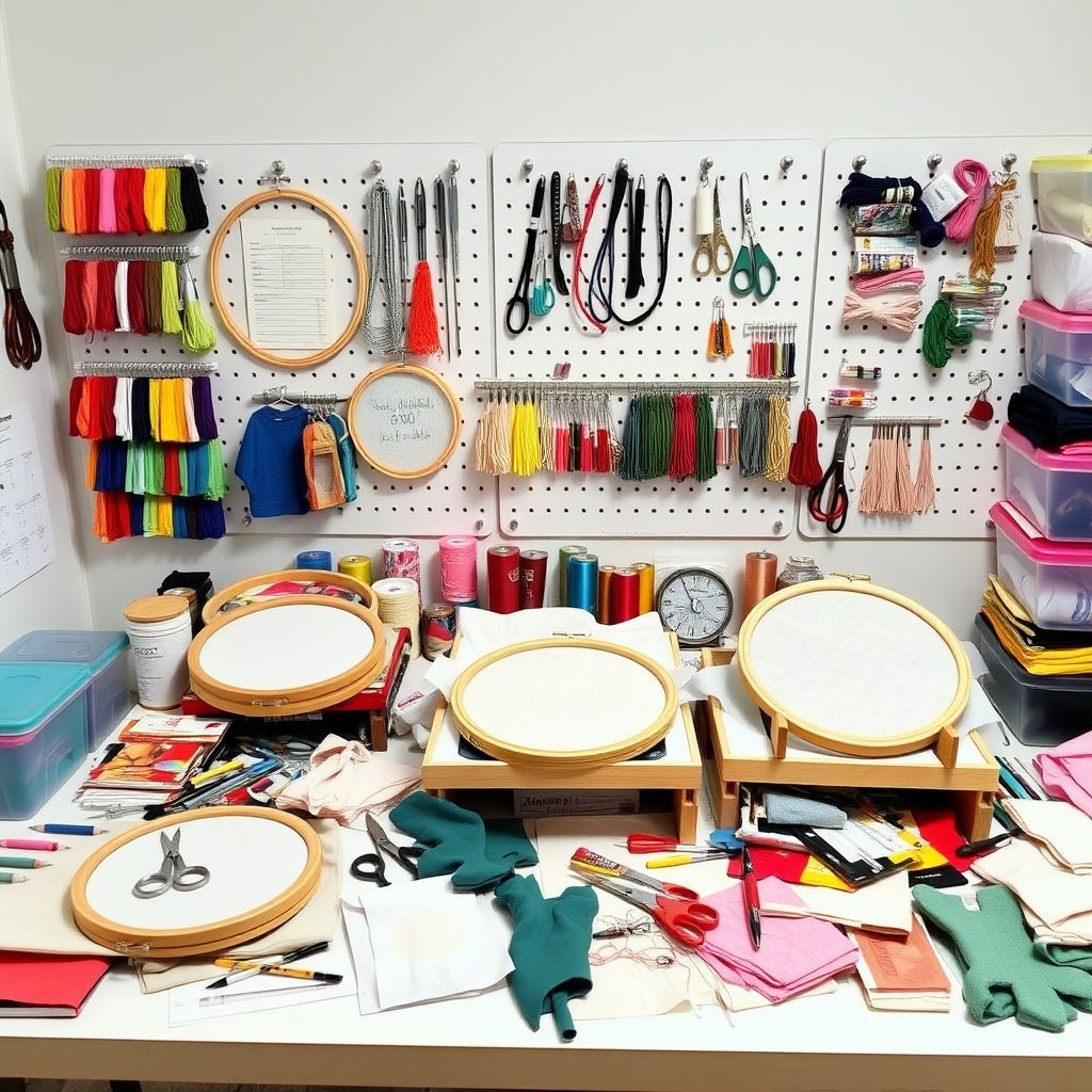 Tool Time: Keeping Your Embroidery Essentials Accessible