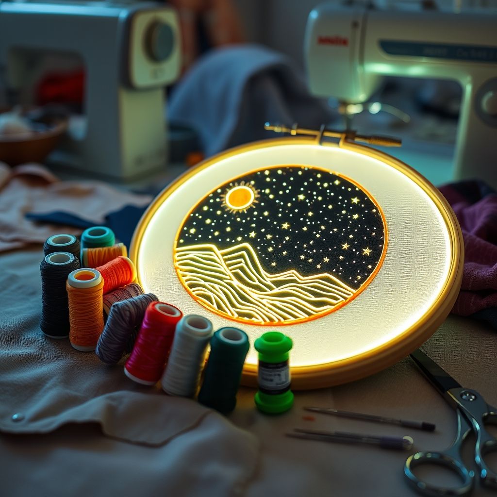 Understanding Glow-in-the-Dark Thread Types