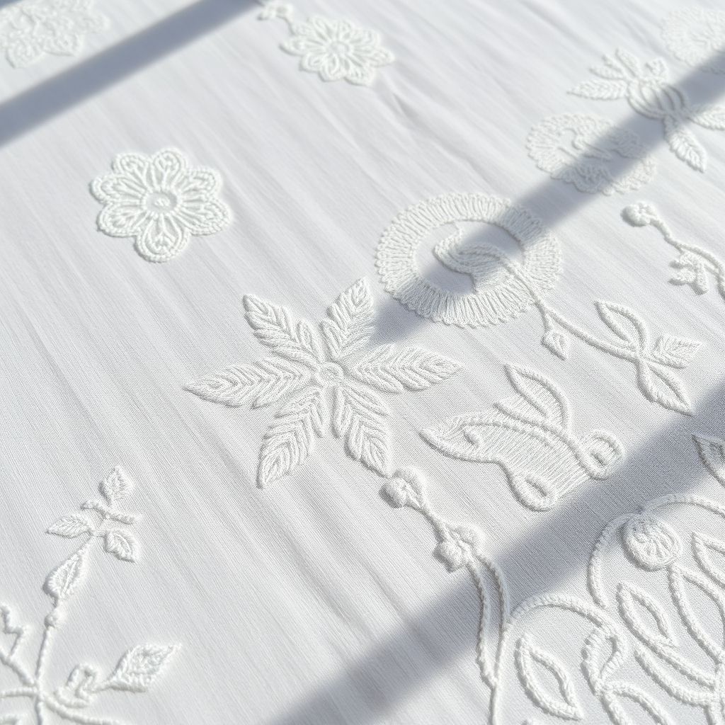 Whitework: Delicate Beauty in White on White
