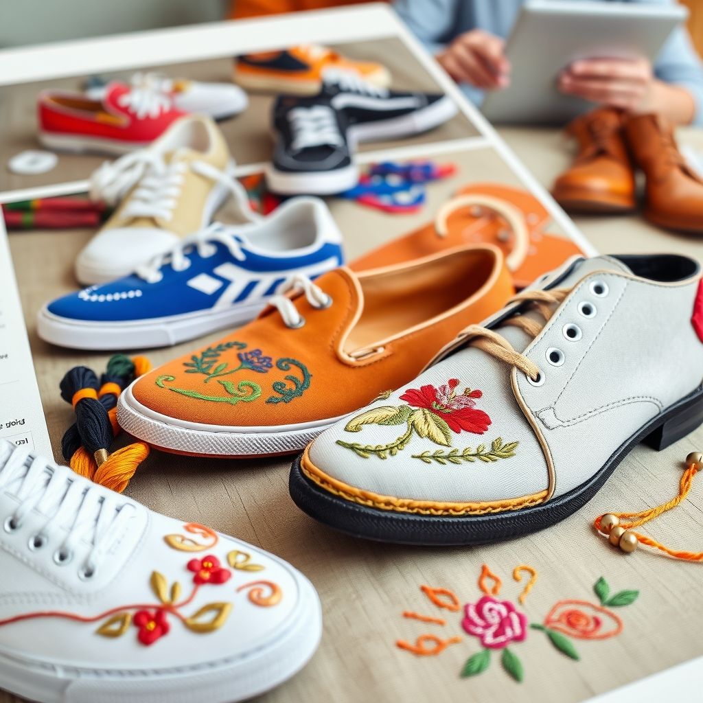 Why Embroidered Shoes are Trending Now