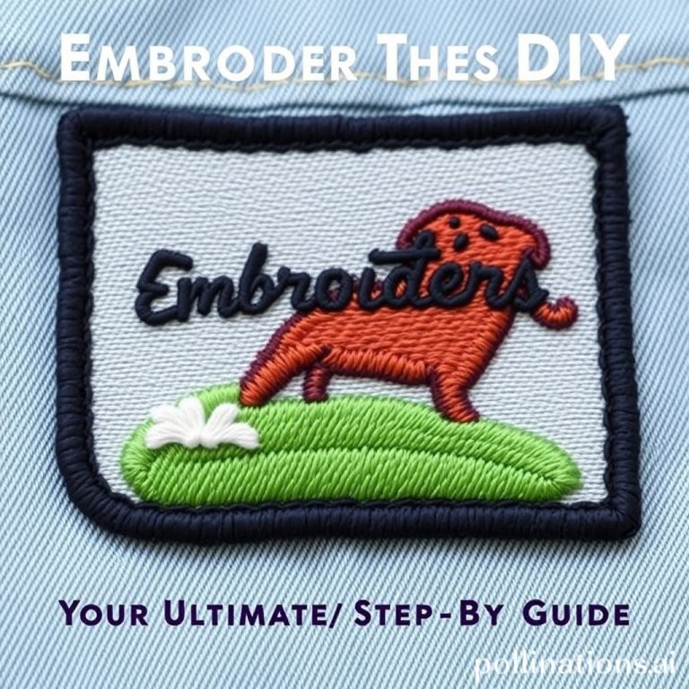 Embroidered Patches DIY: Your Ultimate Step-by-Step Guide