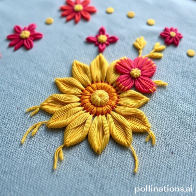 Embroidery Alchemy: Machine Meets Hand for Stunning Effects
