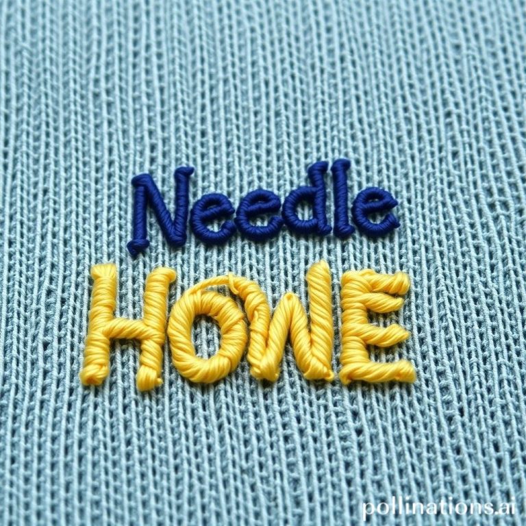 Embroidery Needle Know-How: Choosing the Right One