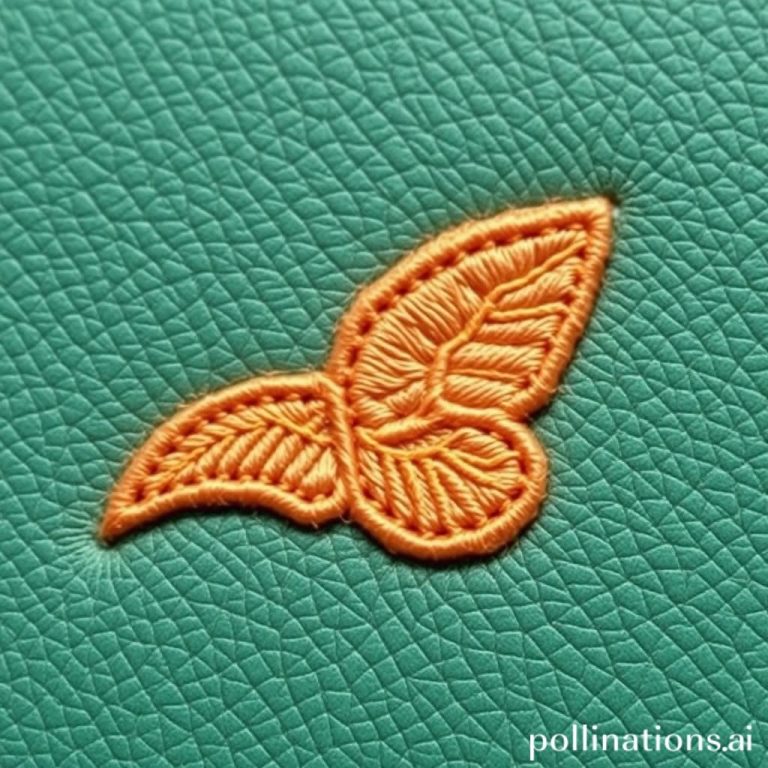 Leather Embroidery: A Stitch Above the Rest