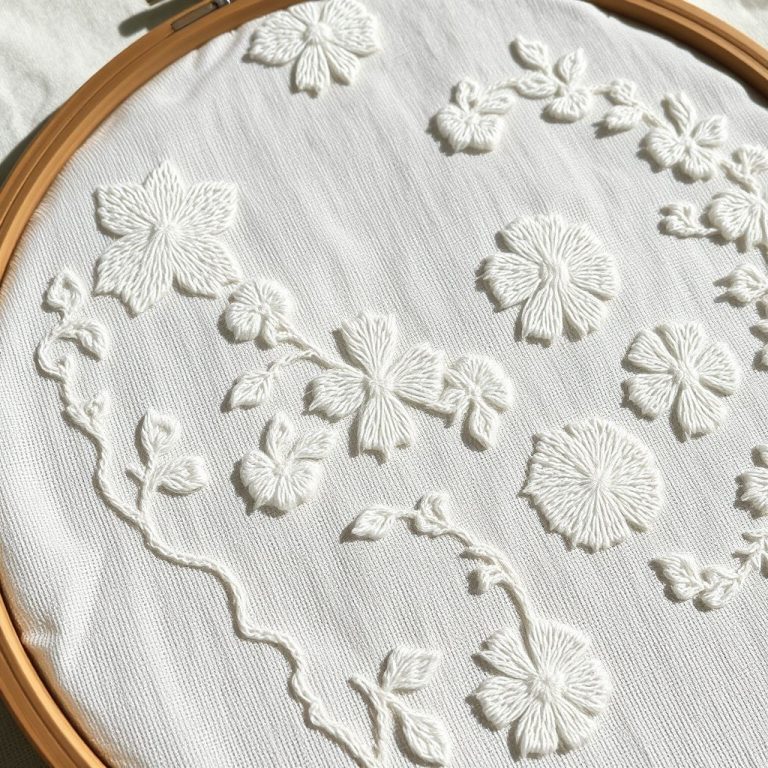 Whitework Embroidery A Timeless Art of Delicate Beauty