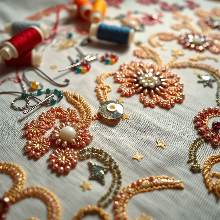 Sparkle & Stitch: Mastering Sequin Embroidery Techniques