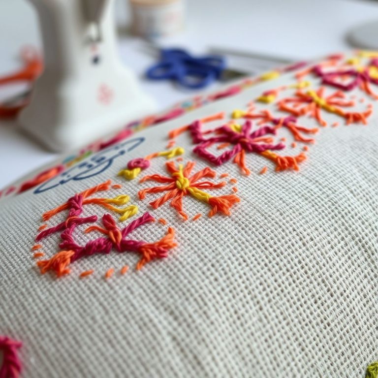 Couching: Elevating Embroidery with Layered Threads