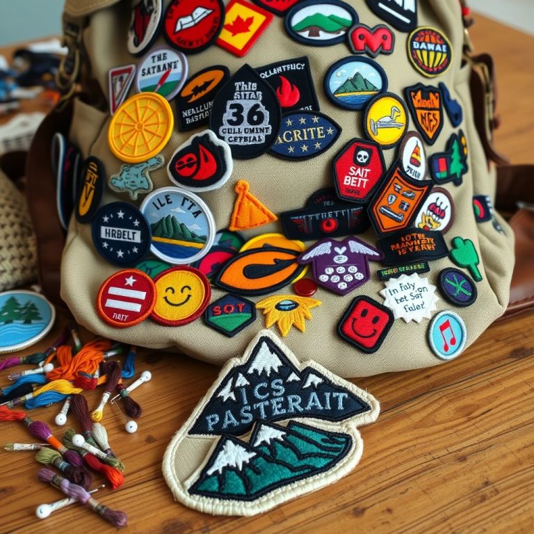 Backpack Patches Express Yourself One Stitch At A Time