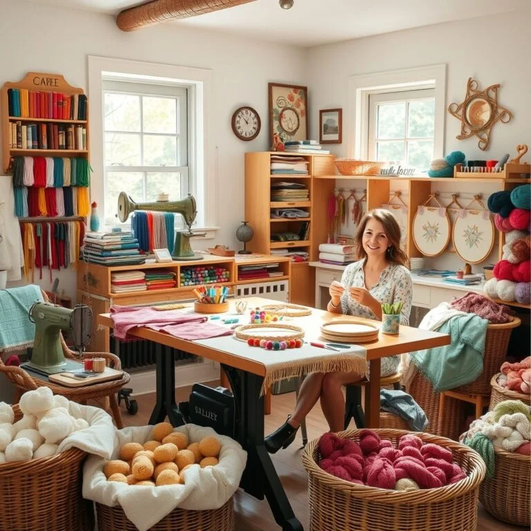Embroidery Studio Bliss: Organize Your Creative Space