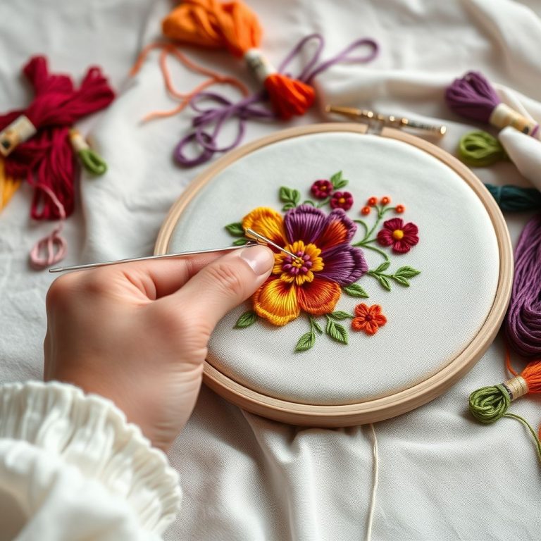 Unlock the Beauty: Bullion Knot Embroidery Secrets