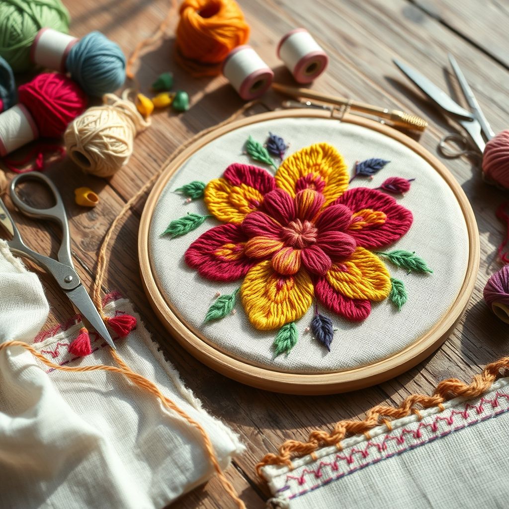 Best Uses for Wool Threads in Embroidery