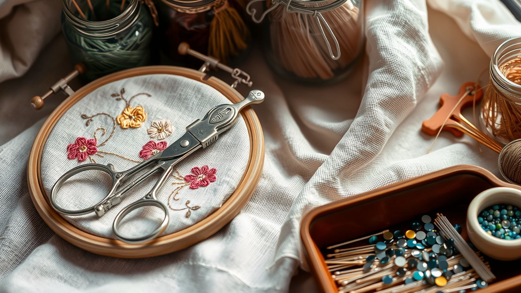 Choosing the Right Equipment and Supplies for Hand Embroidery