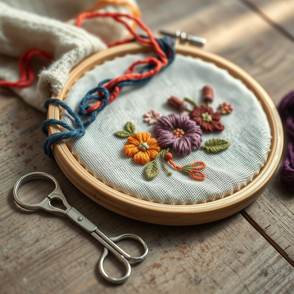 Choosing the Right Fabric for Wool Embroidery