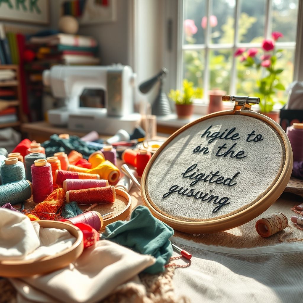 Choosing the Right Fabrics and Threads for Your Sign