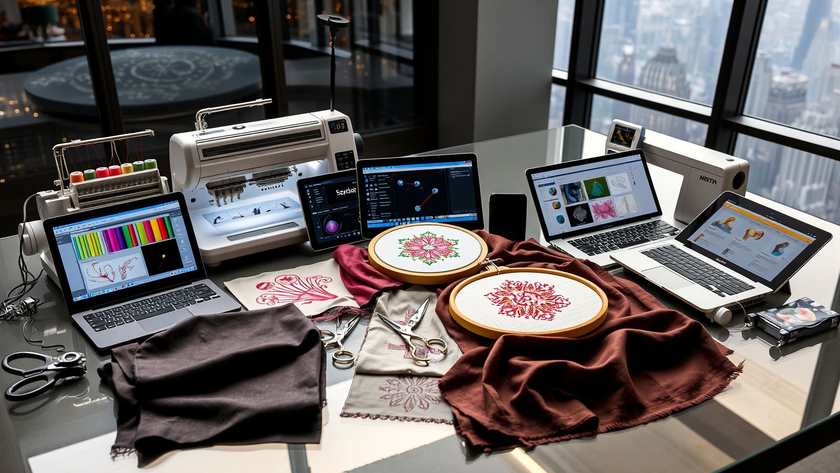 Comparing Embroidery Software and Equipment Options in Manhattan