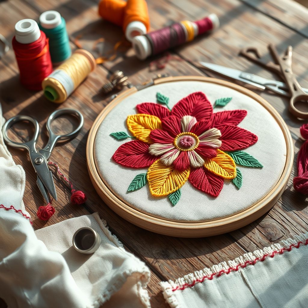 Crafting Irresistible Embroidery Pattern Designs