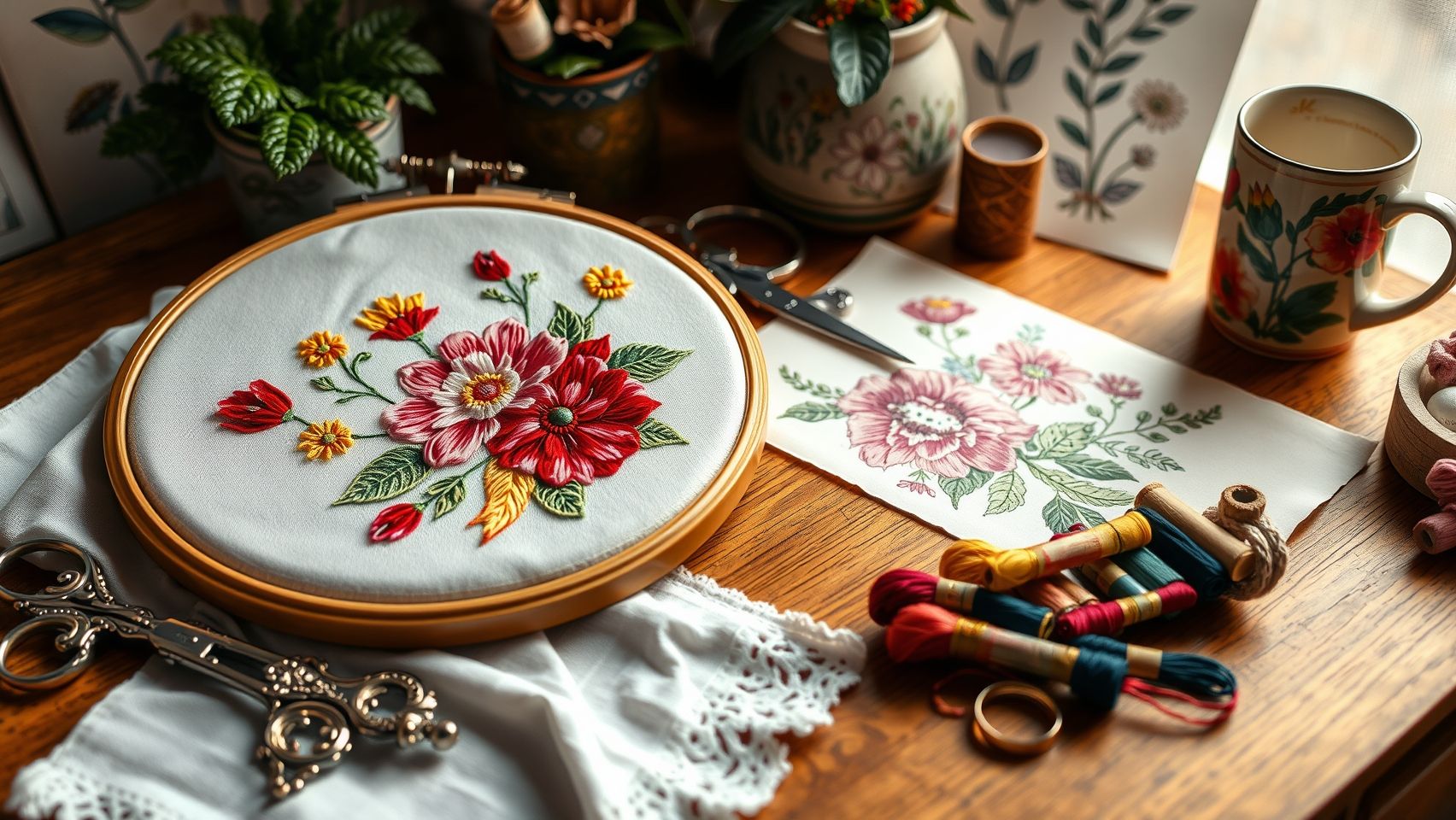 Decorating with Your Floral Embroidery: Final Tips and Inspiration
