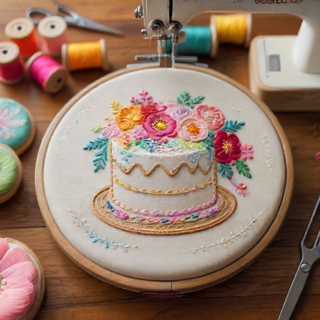 Delicious Desserts: Embroidering Cakes, Cookies, and More