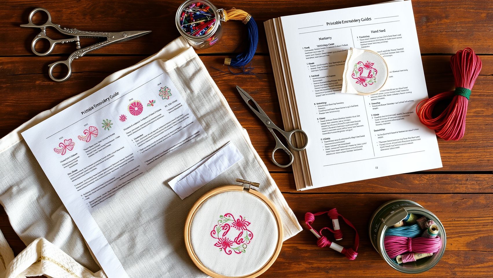 Downloadable Resources and FAQs for Hand Embroidery